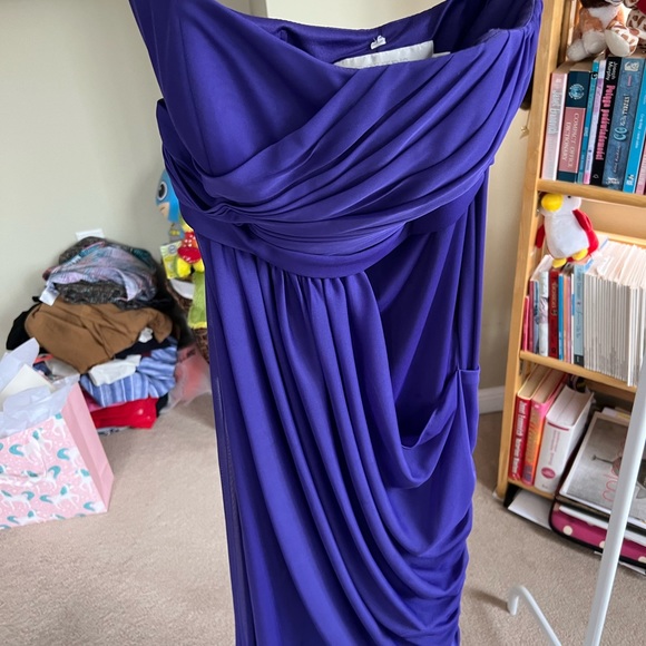 Purple dress from David’s Bridal. Size 4 - Picture 2 of 4